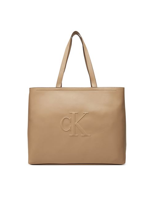 SCULPTED SLIM TOTE34 CALVIN KLEIN JEANS | LV04K3070G/PBF
